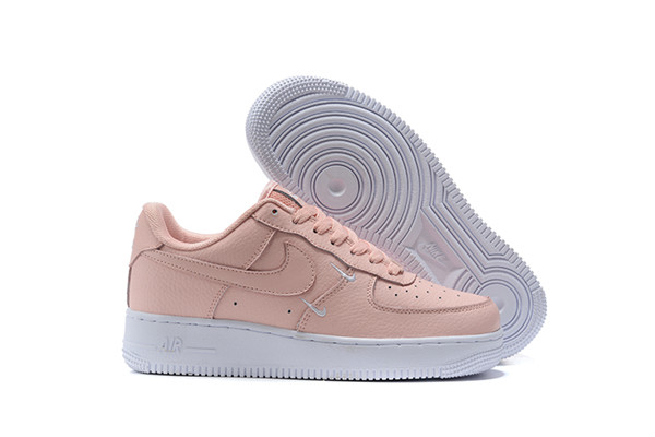 Women's Air Force 1 Low Top Pink Shoes 0114